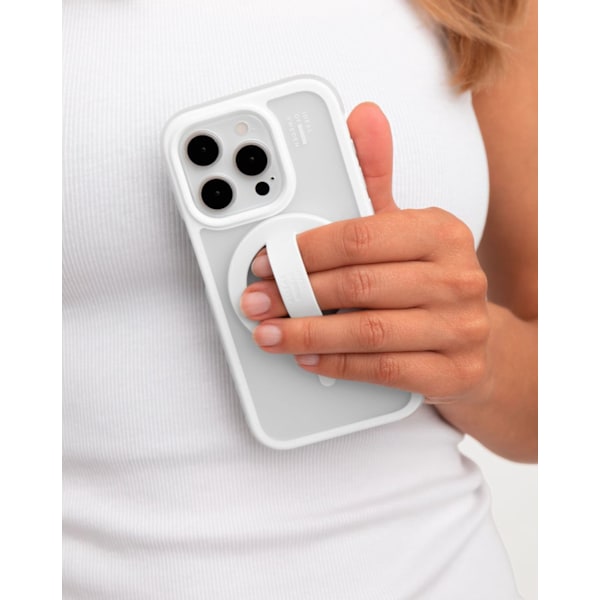 Ideal Bumper Case MagSafe iPhone 17 Cloudy White Vit
