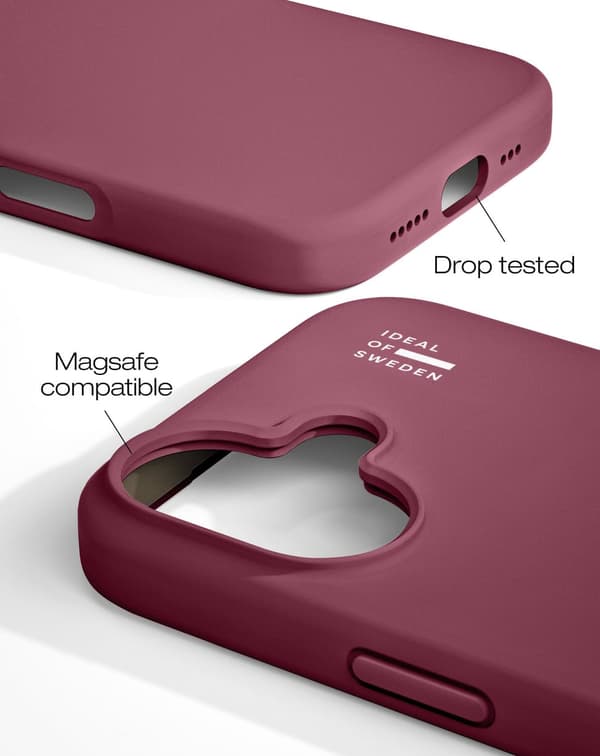 Silicone Case MagSafe iPhone 16 Fine Wine