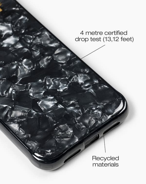 Pearlised Case iPhone 11 / XR Black Black
