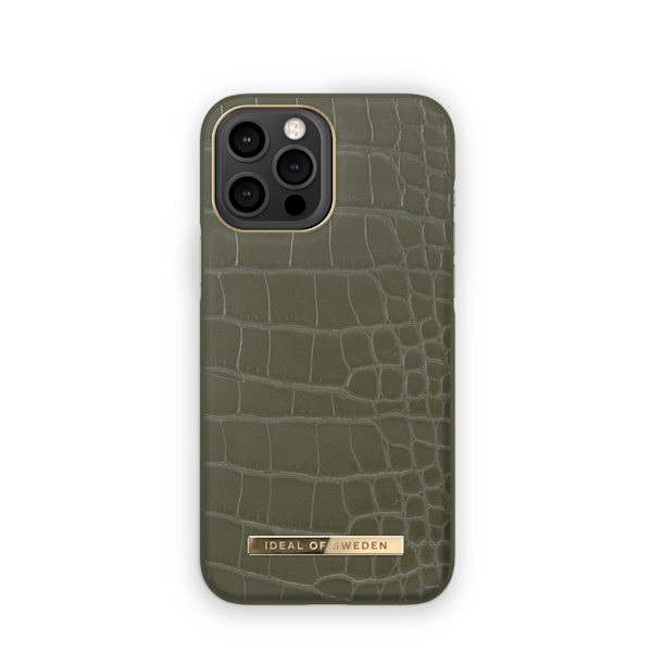 Atelier Case iPhone 12 Pro Max / 13 Pro Max Khaki Croco