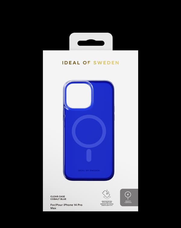 Clear Case MagSafe iPhone 14 Pro Max Cobalt Blue Blue