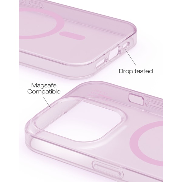 Clear Case MagSafe iPhone 15 Pro Max Light Pink Light pink