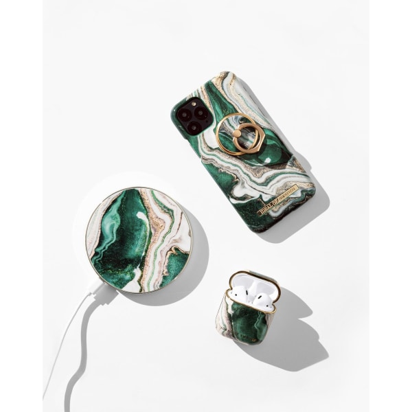 Fashion Wireless Charger Golden Jade Marble