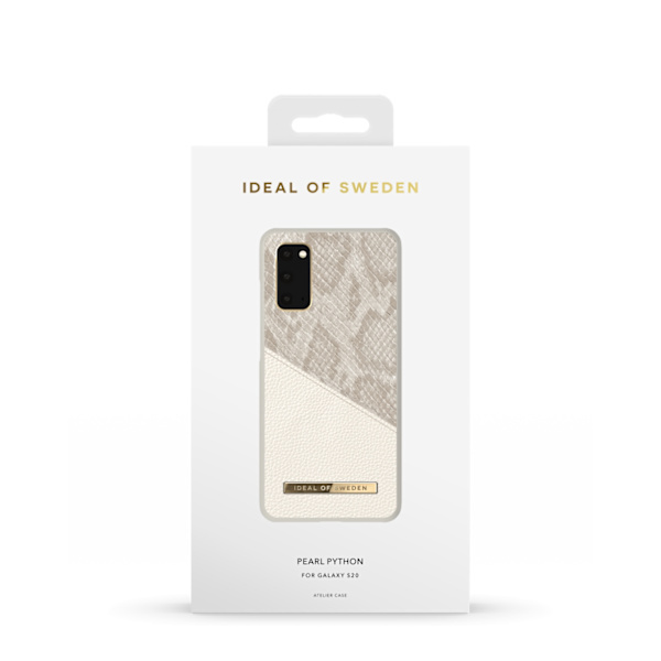 Atelier Case Galaxy S20 Pearl Python White