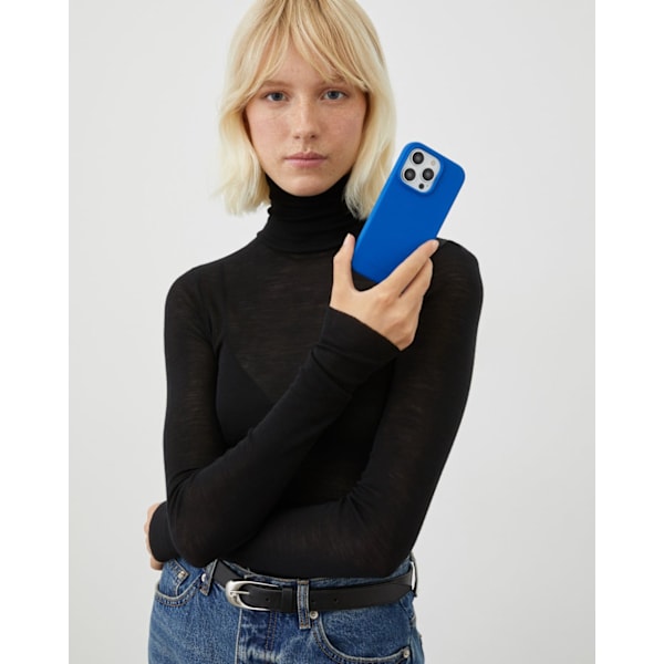 Silicone Case iPhone 15 Plus Cobalt Blue Blå