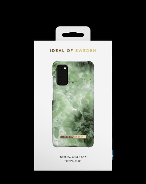 Printed Case Galaxy S20 Crystal Green Sky Green