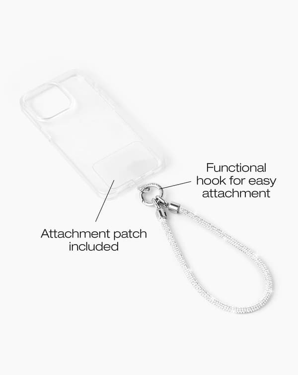 Phone Wristlet Strap Cosmic Glam Svart