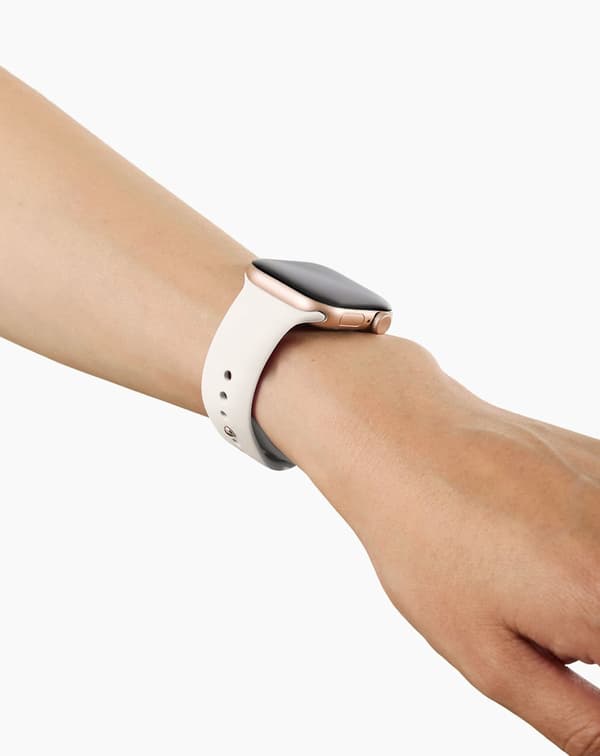Silicone Watch Band 38/40/41/42 M-L Cloud Dancer