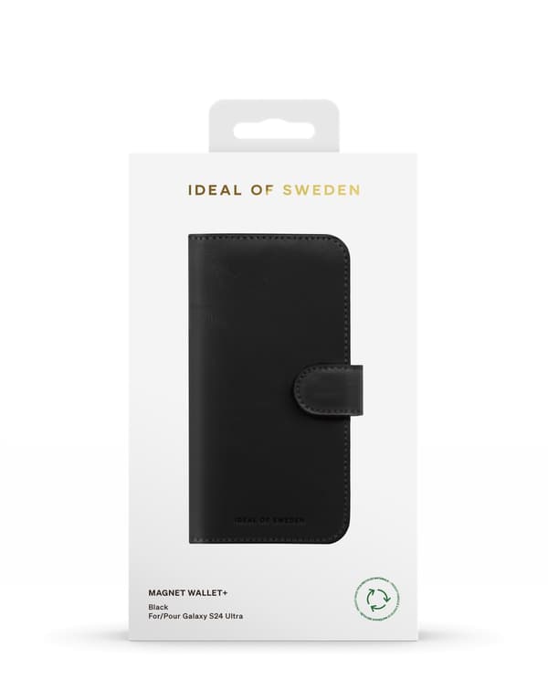 Magnet Wallet+ Galaxy S24 Ultra Black Black