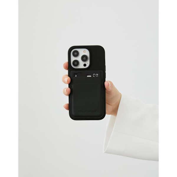Silicone Case MagSafe iPhone 15 Pro Black Svart