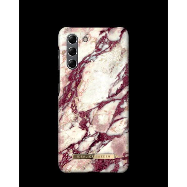 Printed Case Galaxy S21 Calacatta Ruby Marble Red