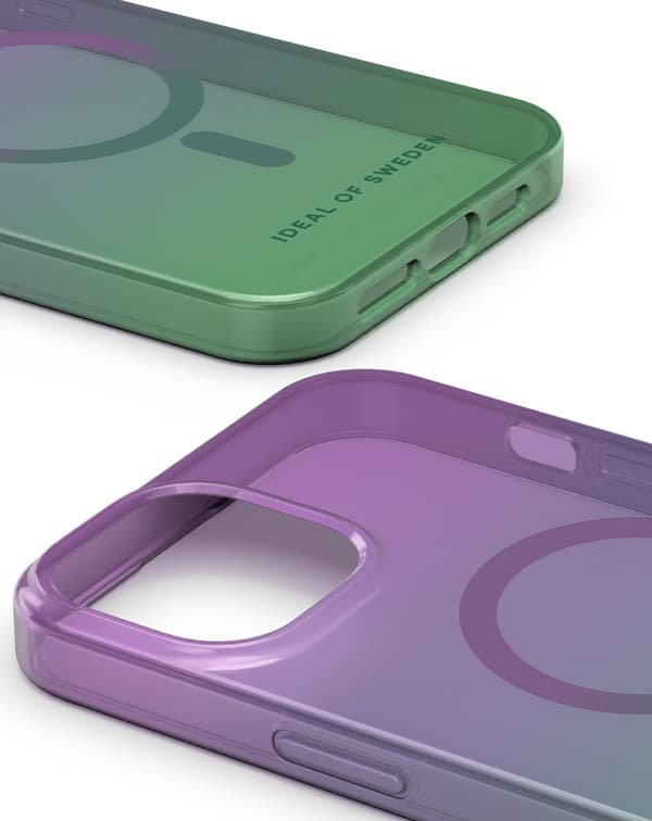 Clear Case MagSafe iPhone 15 Plus Fluorite Ombre multifärg