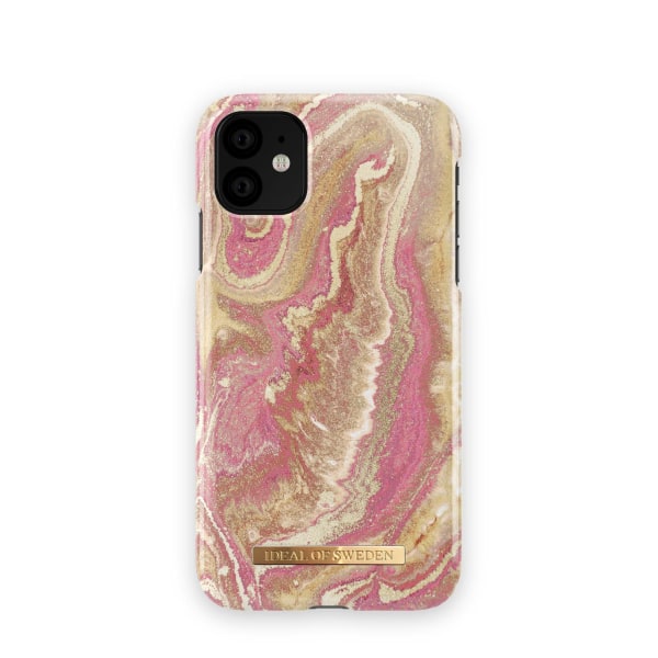 Printed Case iPhone 11/XR Golden Blush Marble