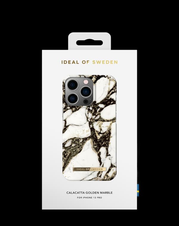 Printed Case iPhone 13 Pro Calacatta Golden Marble Gold