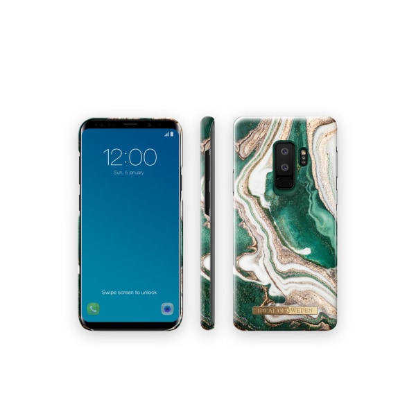 Fashion Case Galaxy S9 Plus Golden Jade Marble