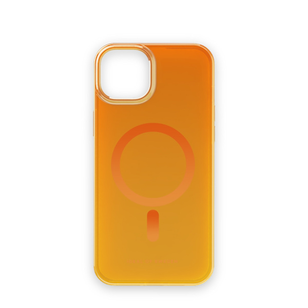 Clear Case MagSafe iPhone 15 Plus Orange Spritz Orange