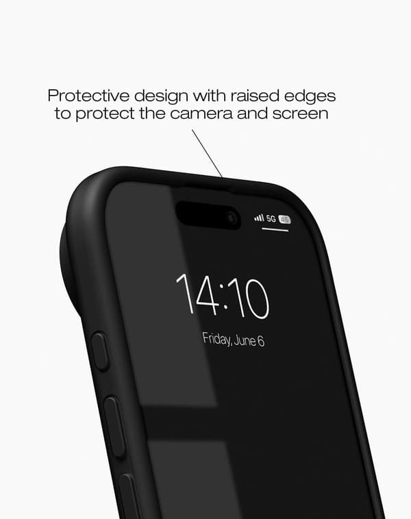 Silicone Case iPhone Air Black Svart