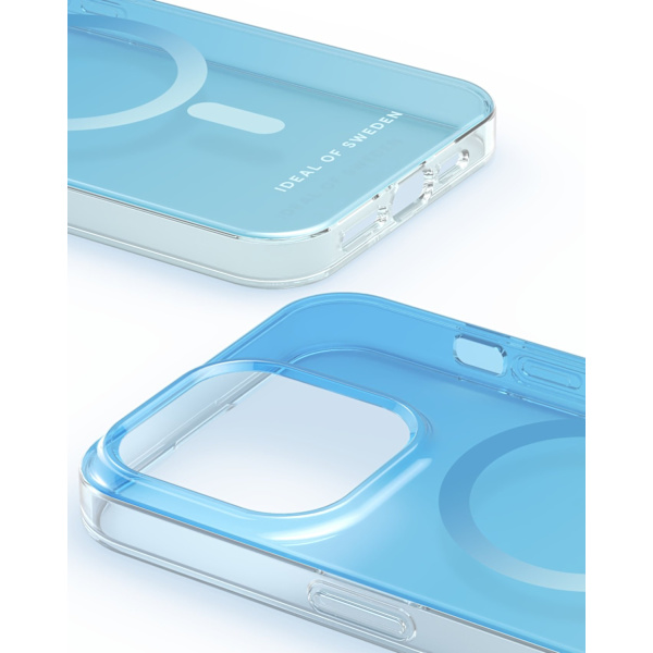 Clear Case MagSafe iPhone 15 Pro Light Blue