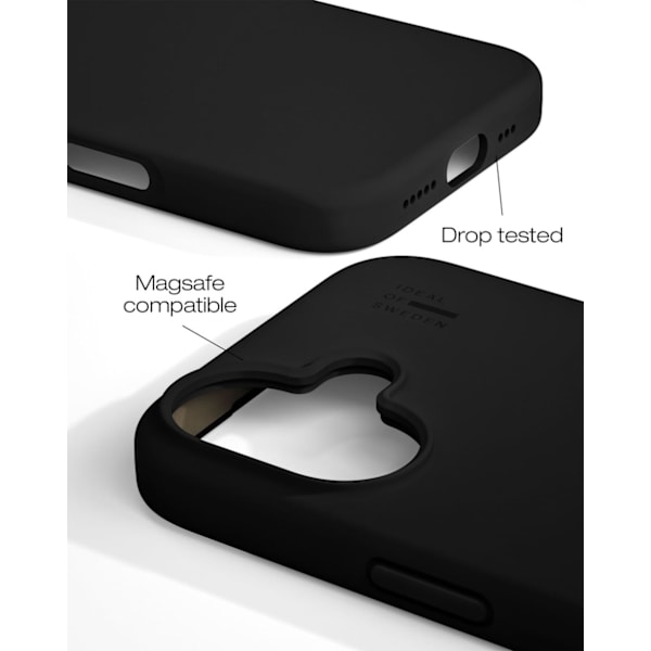 Silicone Case iPhone 17 Black Black