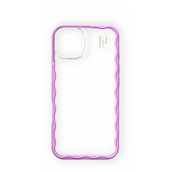 Frame Case iPhone 13 / 14 / 15 / 16e Pink Transparent