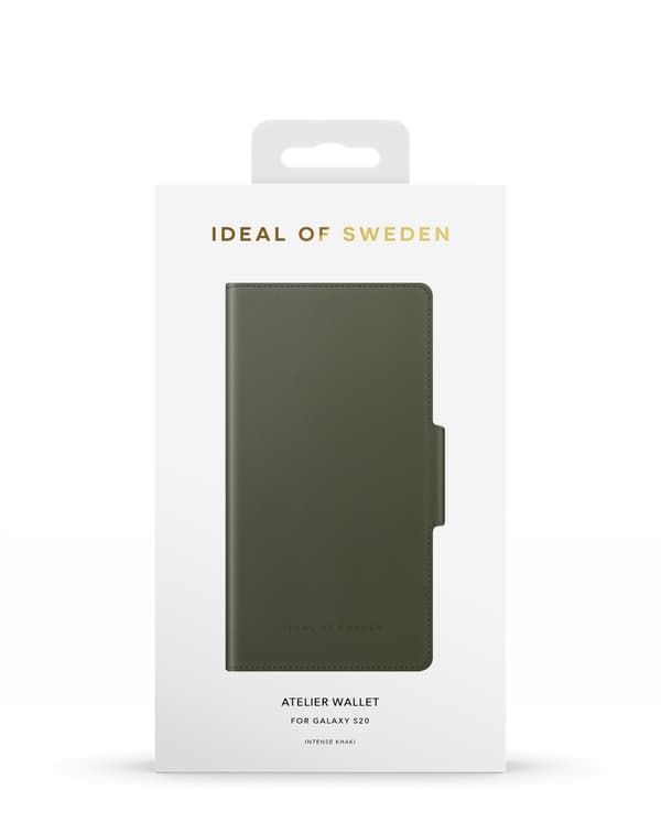 Atelier Wallet Galaxy S20 Intense Khaki Green