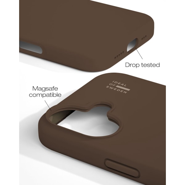 Silicone Case MagSafe iPhone 17 Mocha Mousse Brun