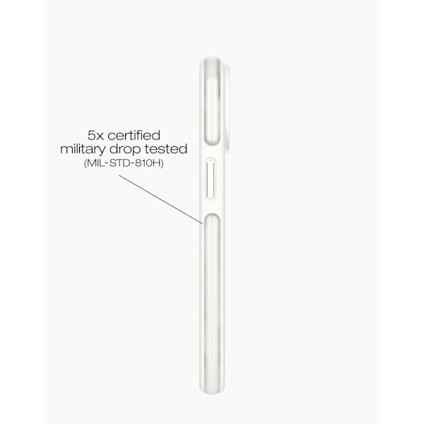 Ideal Bumper Case MagSafe iPhone 13 / 14 Cloudy White White