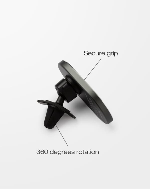 MagSafe Car Vent Mount Black Svart