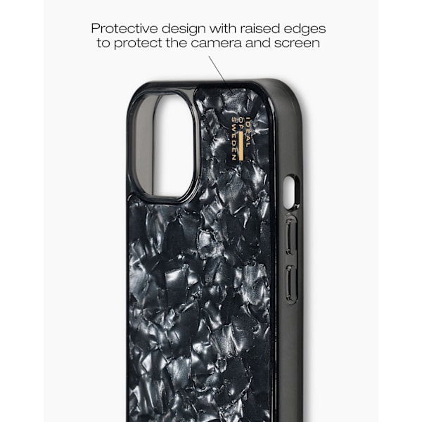 Pearlised Case iPhone 13 / 14 / 15 / 16e Black