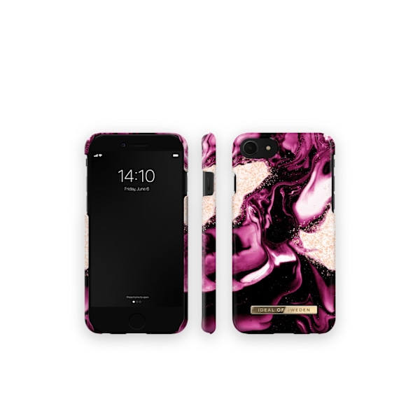 Printed Case iPhone 8 / 7 / 6 / 6S / SE Golden Ruby