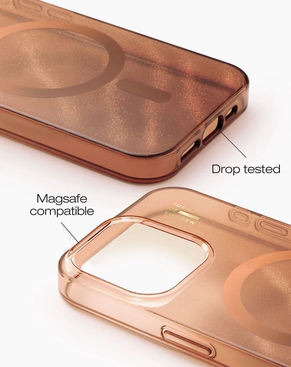 Clear Case MagSafe iPhone 15 Pro Max Mocha Mousse Brown