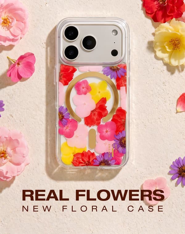 Clear Case MagSafe iPhone 17 Pro Tropical Floral