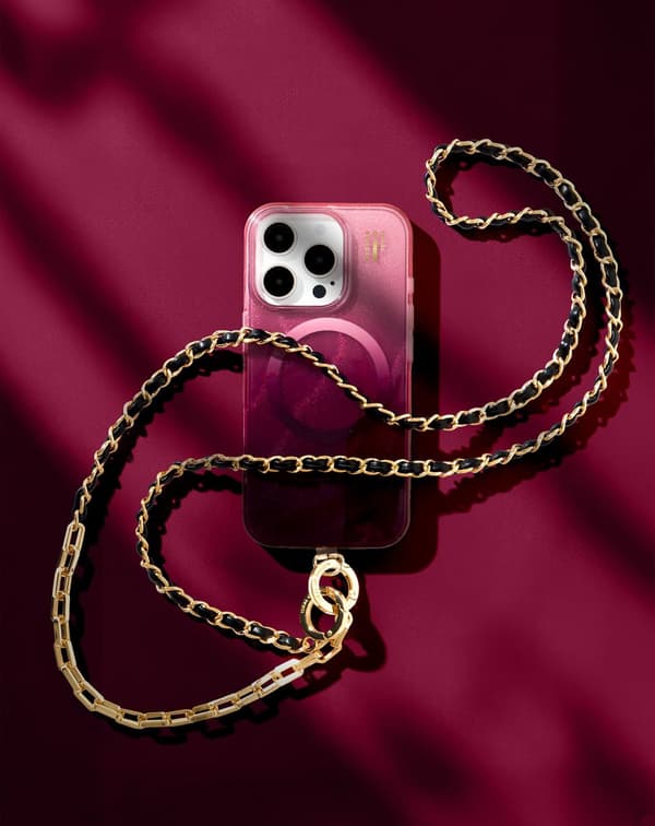 Chain Strap Noir Gold Black
