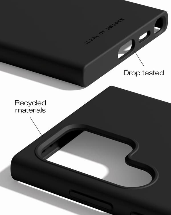 Silicone Case Galaxy S24 Ultra Black Svart