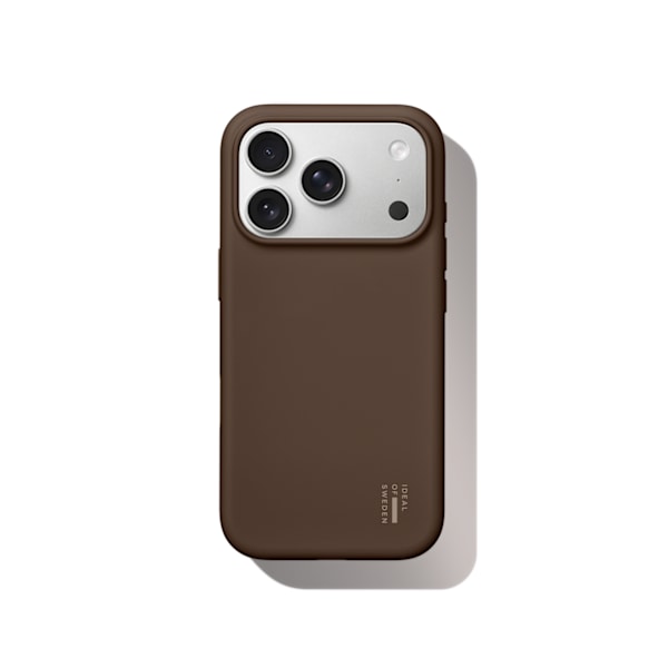 Silicone Case iPhone 17 Pro Mocha Mousse Transparent