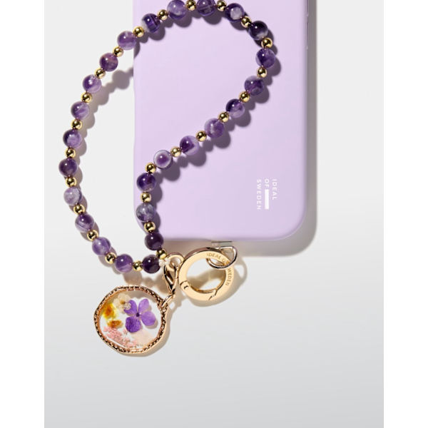 Phone Wristlet Strap Amethyst