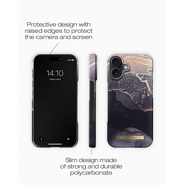 Printed Case MagSafe iPhone 16 Golden Twilight