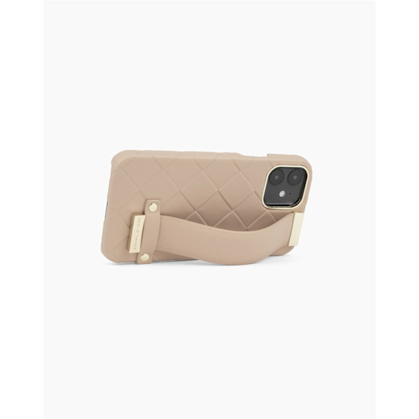 Statement Case iPhone 12 / 12 Pro Braided Light Camel Beige