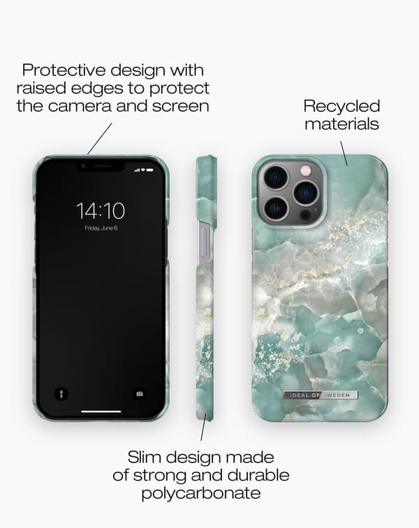 Printed Case iPhone 12 Pro Max / 13 Pro Max Azura Marble Blue