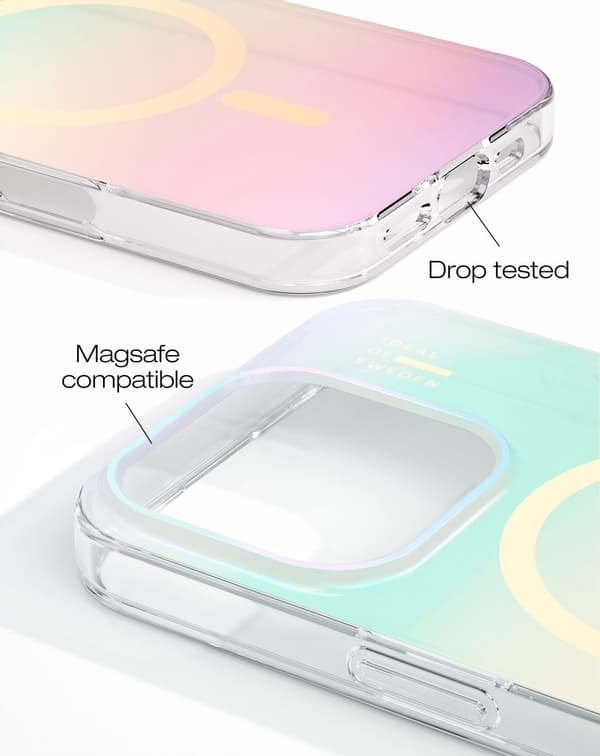 Clear Case MagSafe iPhone 16 Pro Shimmer Multicolor
