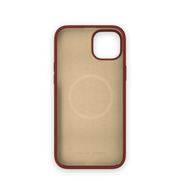 Silicone Case MagSafe iPhone 15 Plus Dark Amber