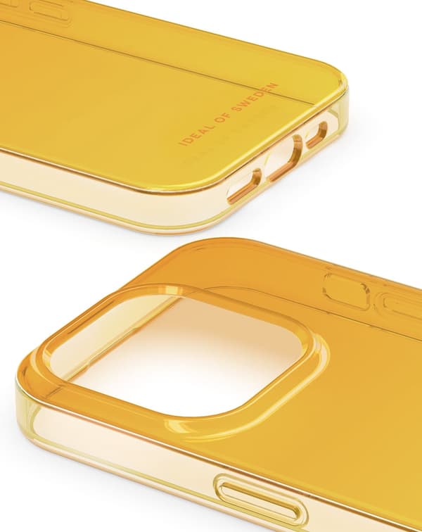 Clear Case iPhone 15 Pro Orange Spritz Orange