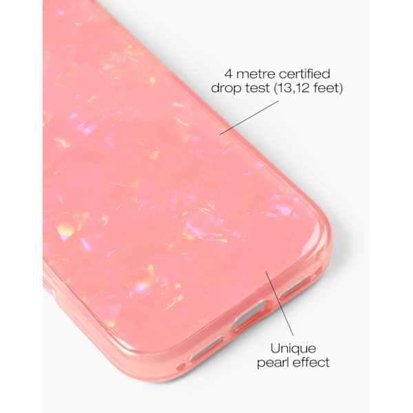 Pearlised Case iPhone 16 Pro Pink