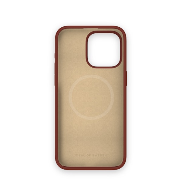 Silicone Case MagSafe iPhone 15 Pro Max Dark Amber Brown