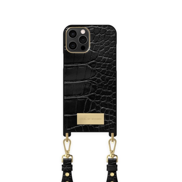 Atelier Necklace iPhone 12 PRO MAX Black Croco