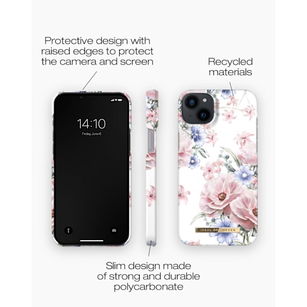 Printed Case iPhone 14 Plus Floral Romance