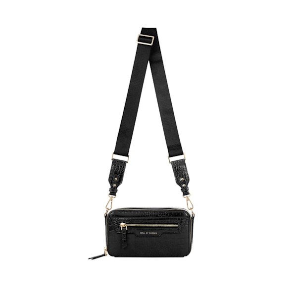 Bobbi Camera Bag Black Croco