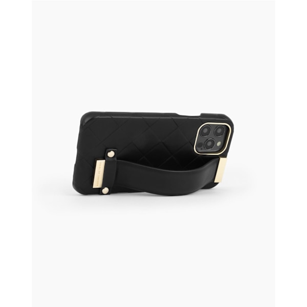 Statement Case iPhone 12 / 12 Pro Braided Smooth Noir Black