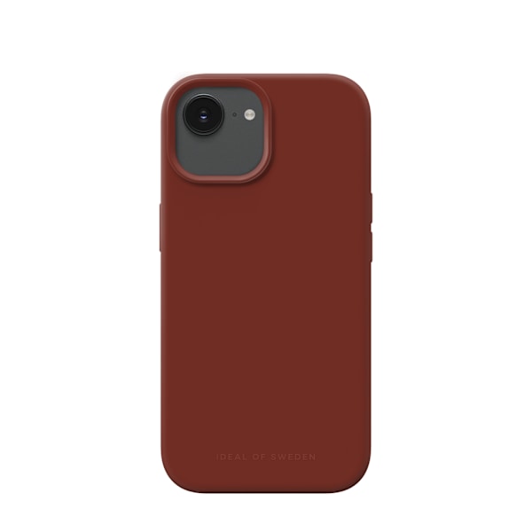 Silicone Case iPhone 13 / 14 / 15 / Dark Amber Brown