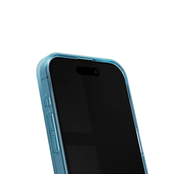 Clear Case iPhone 15 Pro Max Light Blue Blå